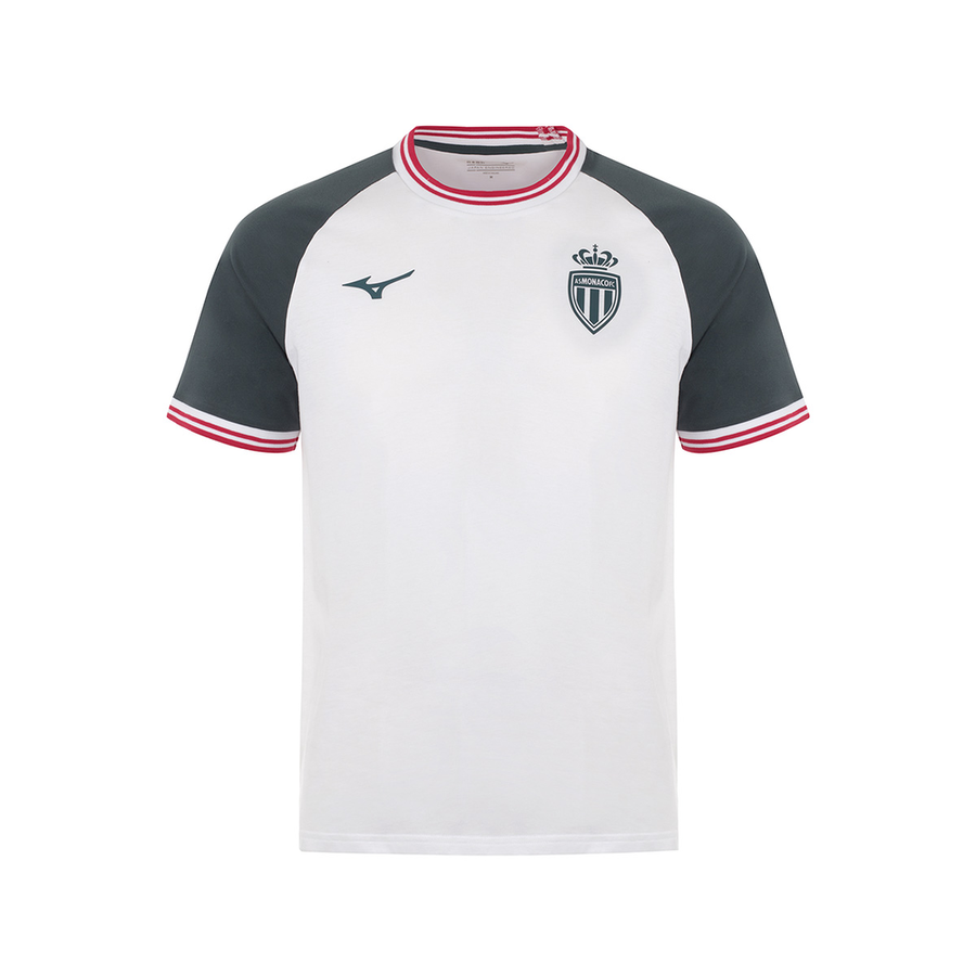Mizuno Cotton Tee AS Monaco Men White